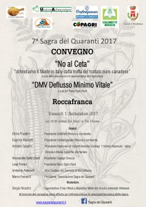 Locandina convegno agricoo 2017